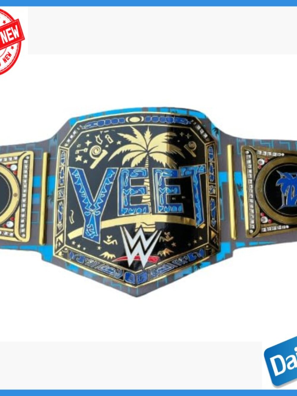 Adjustable Championship Belt with Velcro Strap for Parties & Events - Picture 4 of 4